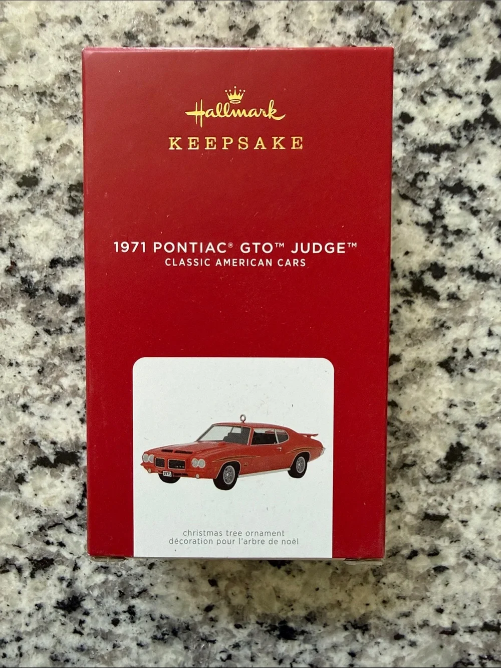2021 Hallmark 1971 Pontiac GTO Judge Ornament